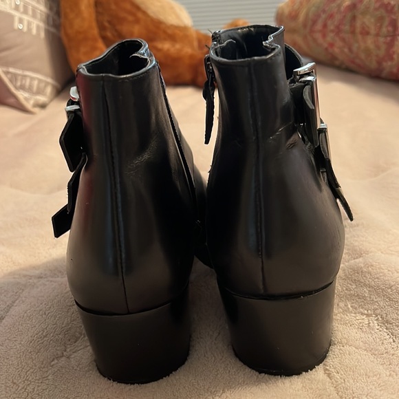 Via Spiga black leather booties - Picture 2 of 6